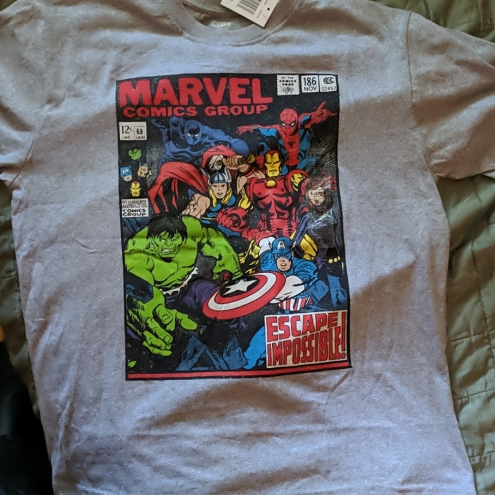 Marvel comics shirt